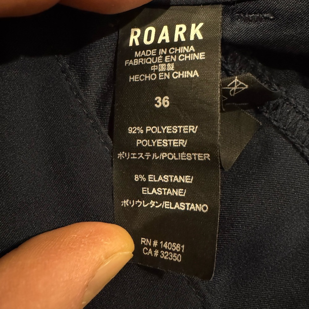 Roark Navy blue Explorer 2.0 19” shorts